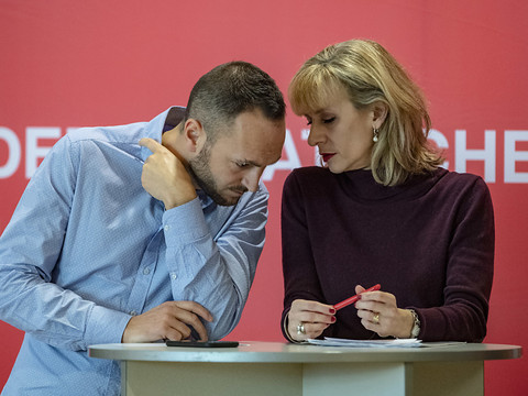 Les candidats à la présidence du PS s'affrontent à Lucerne