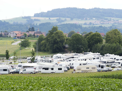 Création d'une place de transit pour gens du voyage étrangers