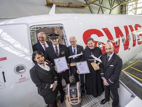 Swiss reçoit son premier A320neo plus économe en carburant