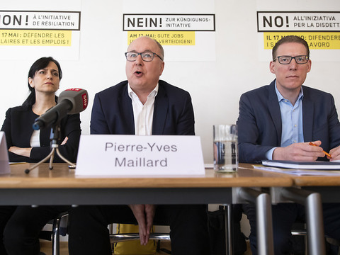 Les syndicats ne veulent pas de l'initiative de limitation de l'UDC