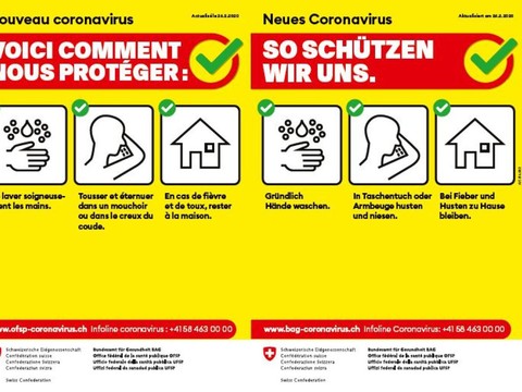 L'OFSP lance sa campagne contre le coronavirus