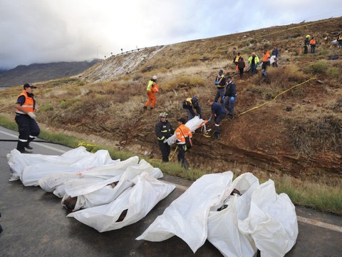 25 morts dans un accident de bus en Afrique du Sud