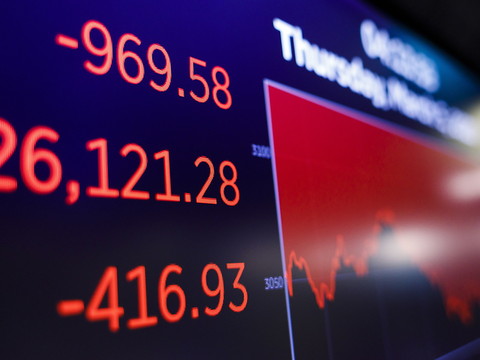 A la Bourse suisse, l'incertitude cède la place à la panique