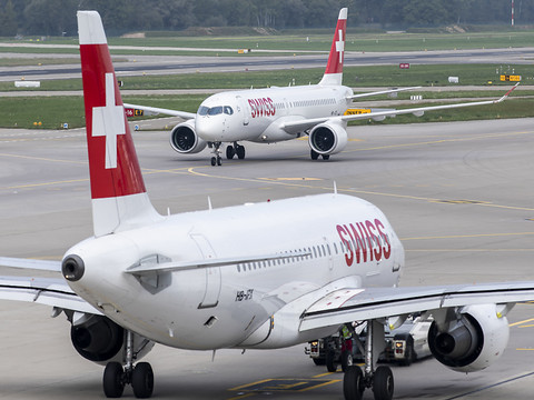 Swiss suspend ses vols vers et depuis l'Italie jusqu'à début avril