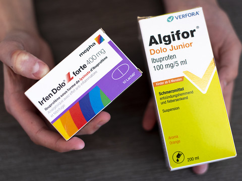 Le CHUV recommande d'éviter si possible les anti-inflammatoires