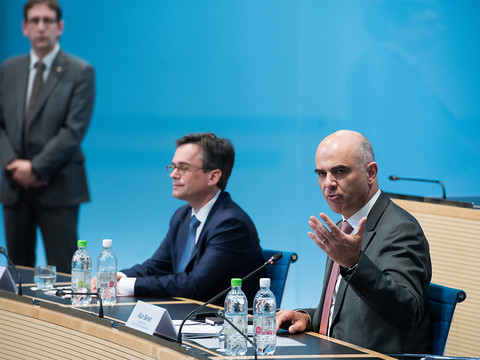 Alain Berset au Tessin: 