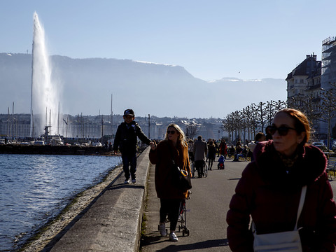 Le Jet d'eau à l'arrêt jusqu'à nouvel avis