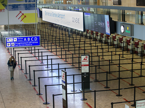 Net ralentissement des activités de Genève Aéroport