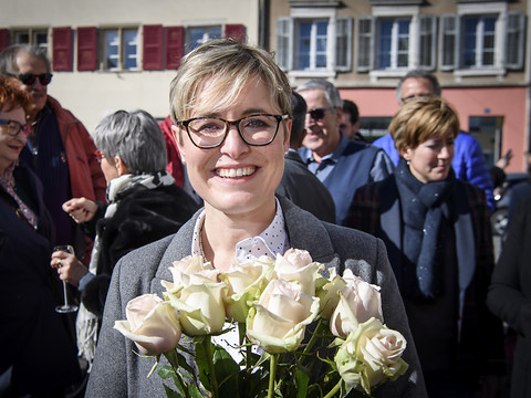 Assermentation solennelle de la ministre élue Rosalie Beuret Siess