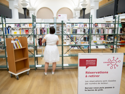La bibliothèque universitaire de Lausanne déjà dans la e-vie