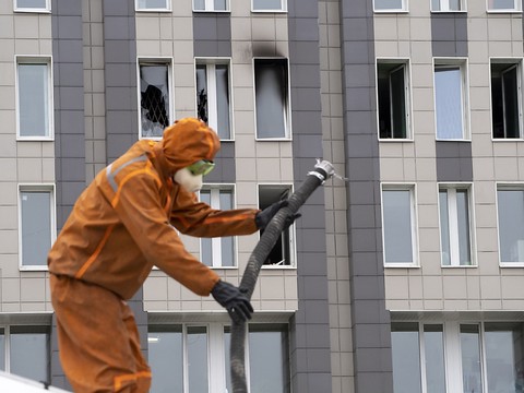 Cinq morts dans un incendie dans un hôpital à Saint-Pétersbourg