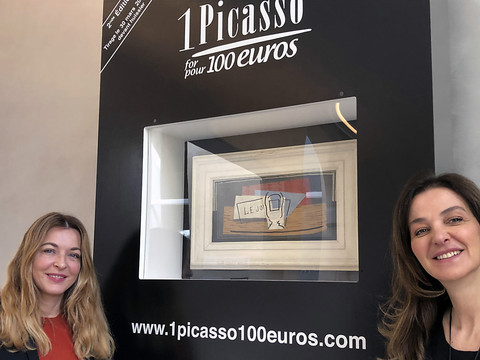 Loterie caritative: une Italienne gagne un tableau de Picasso