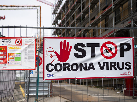La construction freinée par le coronavirus au premier trimestre
