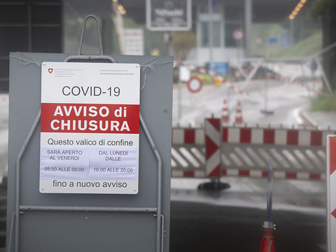 La Suisse juge prématuré de rouvrir sa frontière avec l'Italie