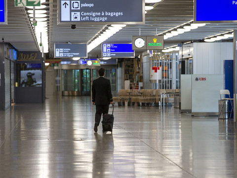 Chute de 62% des passagers dans les aéroports suisses en mars