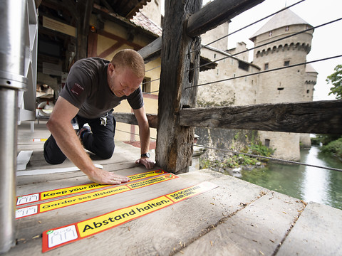 Le château de Chillon rouvre ses portes lundi