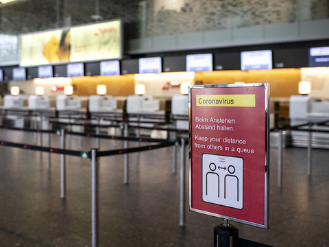 Trafic passagers réduit à néant à Kloten en avril et en mai