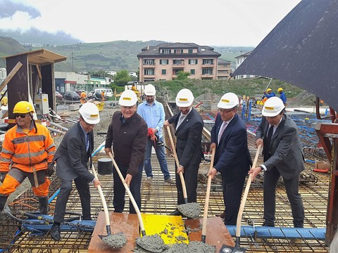 Début de la construction du nouveau centre pour le service de la circulation routière à Sion