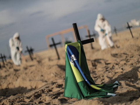 Le bilan des morts du Covid-19 au Brésil dépasse les 50'000 décès