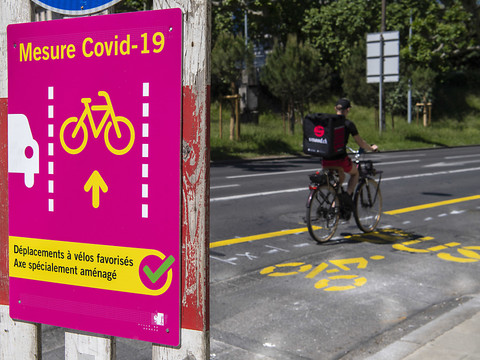 Les bandes cyclables provisoires sont prolongées de 60 jours