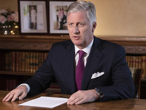 Le roi des Belges exprime ses 