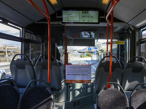 Aide de 800 millions de francs aux entreprises de transport
