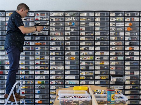 Le paradis des passionnés de Lego prend ses quartiers à Bulle (FR)