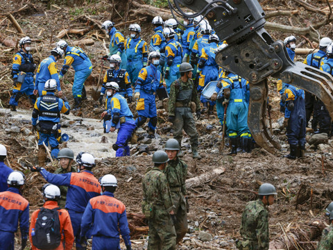 Inondations à Kyushu: le bilan humain s'alourdit