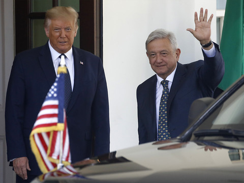 Trump et son homologue mexicain jouent la bonne entente