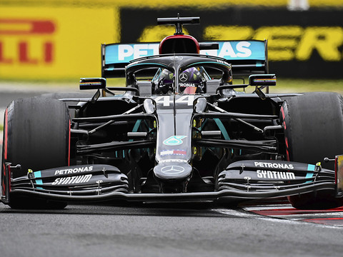Hamilton (Mercedes) en pole au Grand Prix de Hongrie