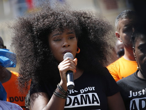 Manifestation quatre ans après la mort d'Adama Traoré