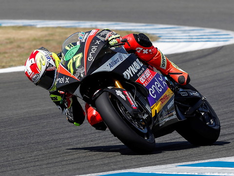Premier succès en MotoE pour Aegerter, leader au général