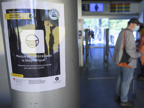 110 nouveaux cas de Covid-19 en 24 heures en Suisse