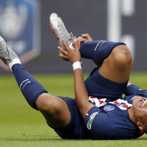 Trois semaines d'absence pour Kylian Mbappé