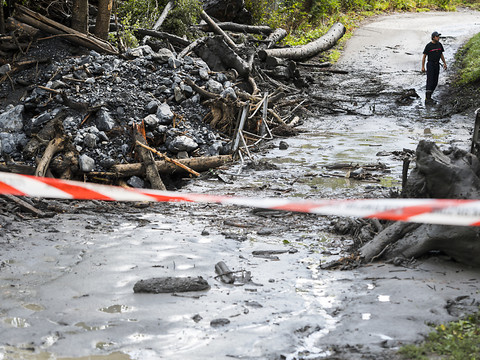 Lave torrentielle à Chamoson (VS): le corps d'une fillette retrouvé