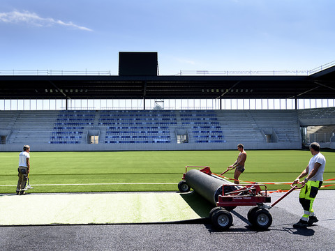 Premier match du Lausanne-Sport attendu en novembre à la Tuilière