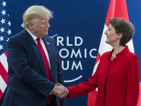 Donald Trump félicite la Suisse à l'occasion de la fête nationale