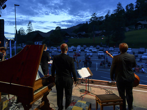 Le drive-in du Festival du Lied à Charmey (FR) a séduit le public
