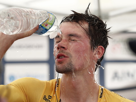 Roglic fait coup double lors de la 2e étape du Dauphiné