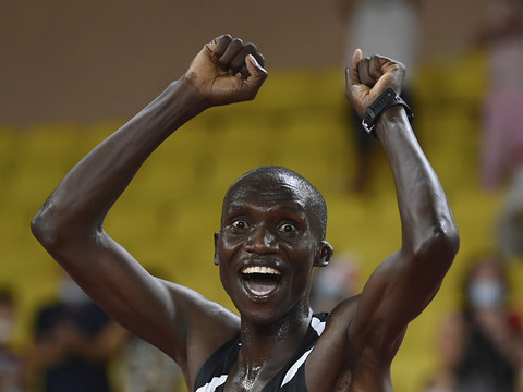 Record du monde du 5000 m pour Cheptegei