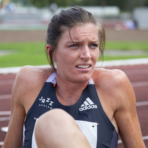 Lea Sprunger battue, mais satisfaite