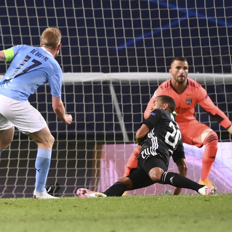 Kevin De Bruyne nommé joueur de l'année en Premier League