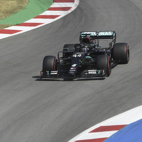 GP d'Espagne: démonstration de Lewis Hamilton