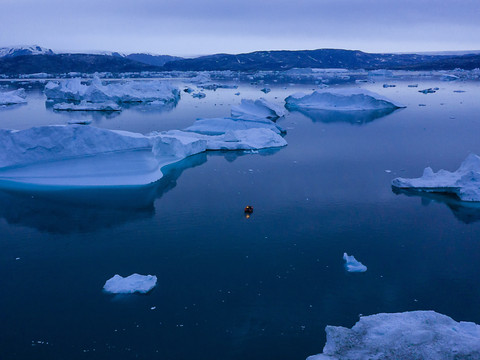 Fonte record de la calotte glaciaire du Groenland en 2019