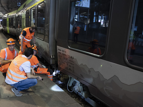 Un train déraille en gare de Berne - Trafic rétabli