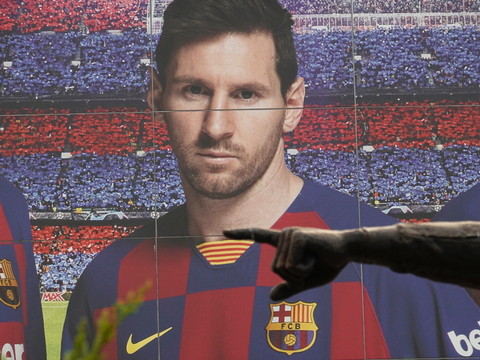 Messi invisible au centre d'entraînement