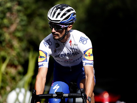Le Bernois Marc Hirschi seulement battu par Julian Alaphilippe