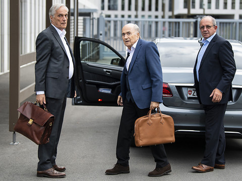Le Ministère public de la Confédération a auditionné Sepp Blatter