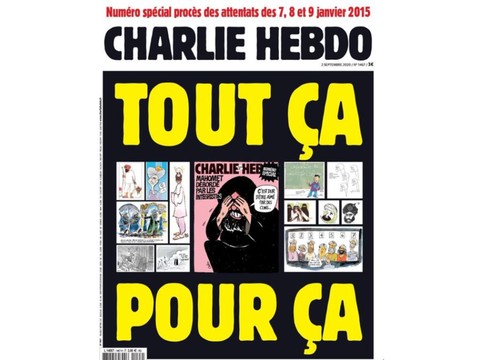 Charlie Hebdo republie les caricatures de Mahomet