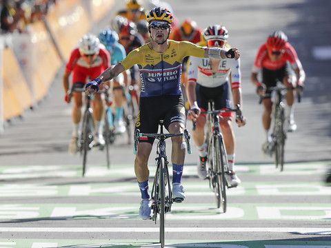 Primoz Roglic s'impose à Orcières-Merlette